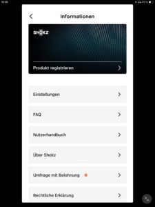 Infos_Shokz App